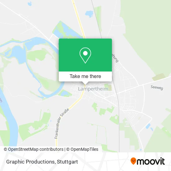 Graphic Productions map