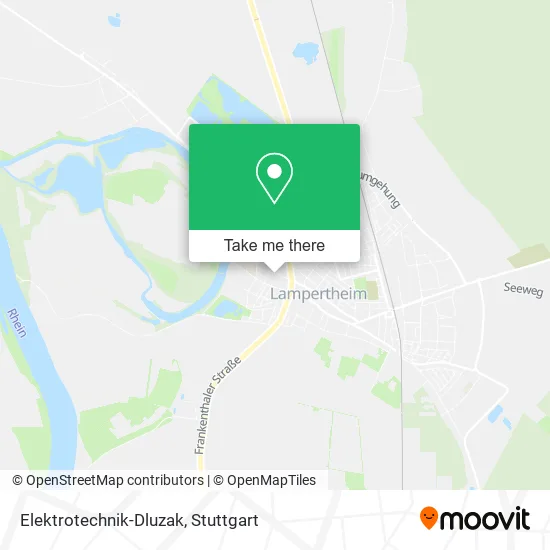 Карта Elektrotechnik-Dluzak