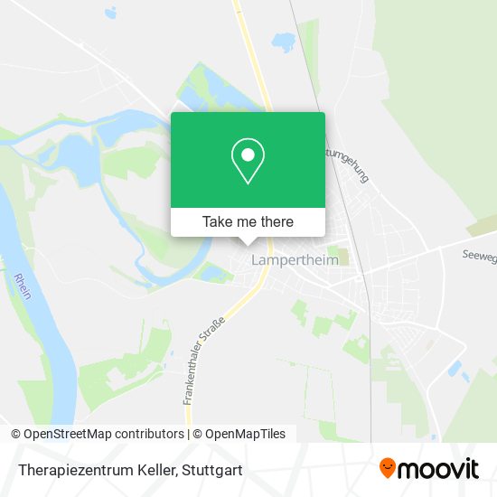 Therapiezentrum Keller map