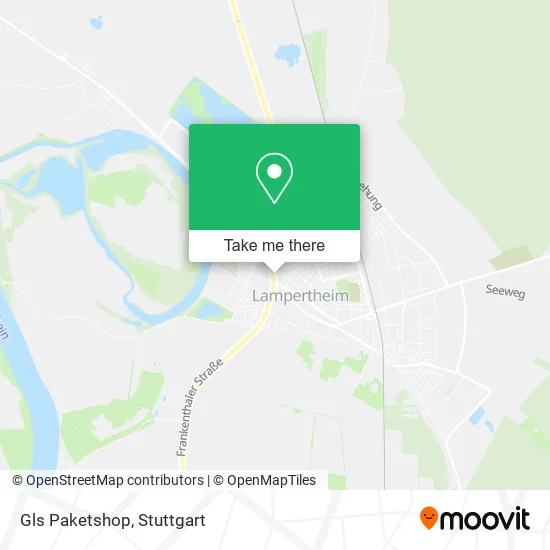 Карта Gls Paketshop