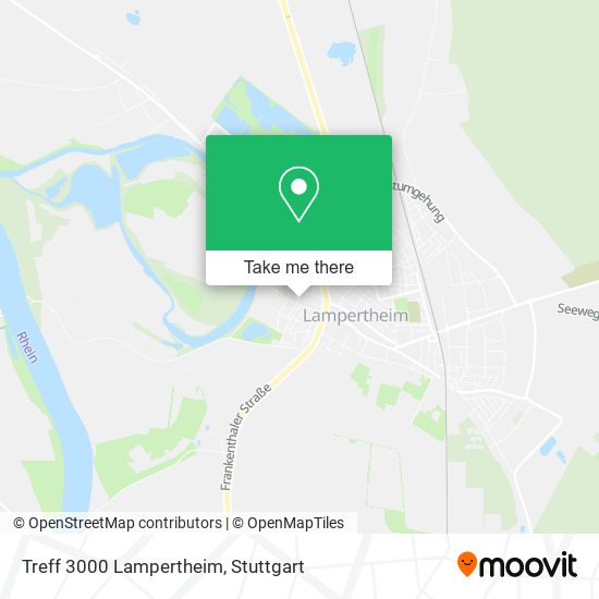 Treff 3000 Lampertheim map
