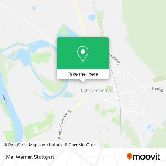 Карта Mai Werner