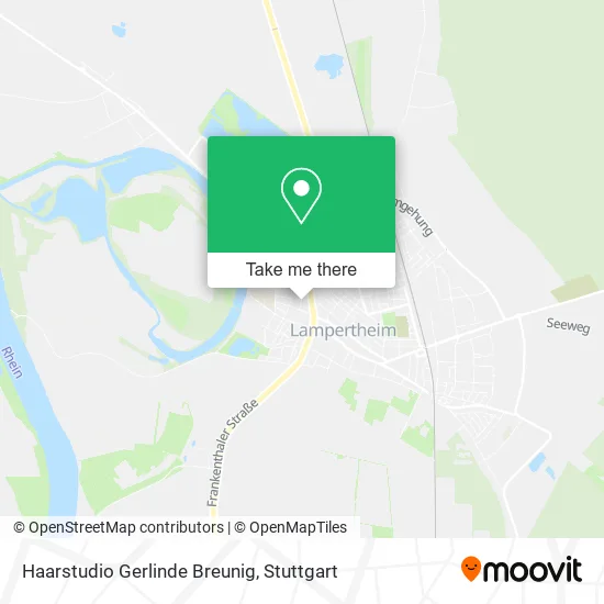 Карта Haarstudio Gerlinde Breunig