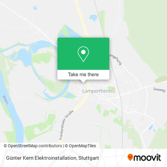 Карта Günter Kern Elektroinstallation