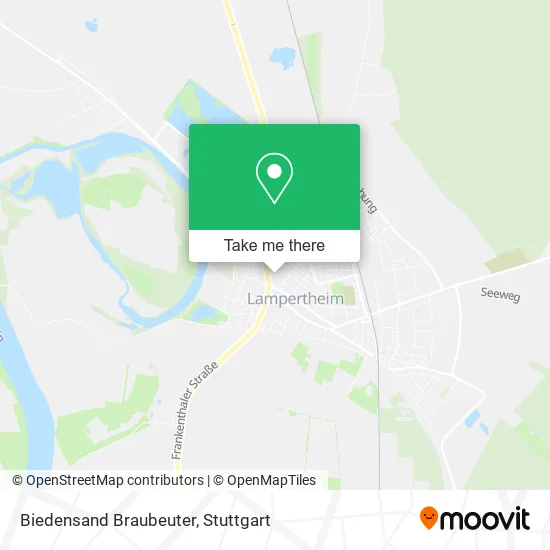 Карта Biedensand Braubeuter