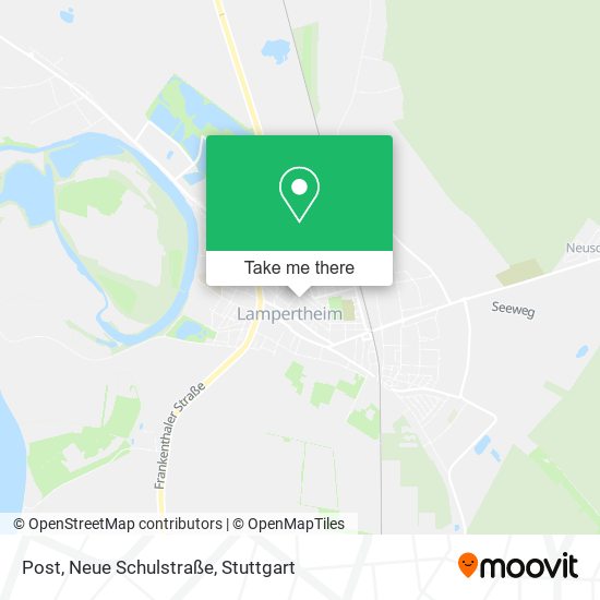 Post, Neue Schulstraße map