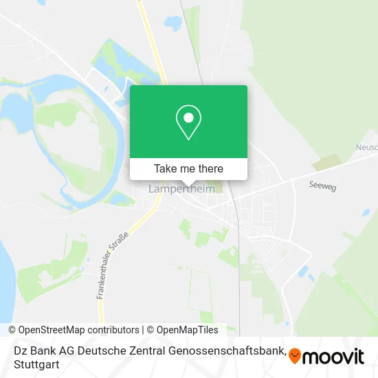 Карта Dz Bank AG Deutsche Zentral Genossenschaftsbank