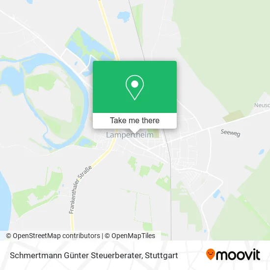 Карта Schmertmann Günter Steuerberater