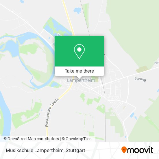 Карта Musikschule Lampertheim
