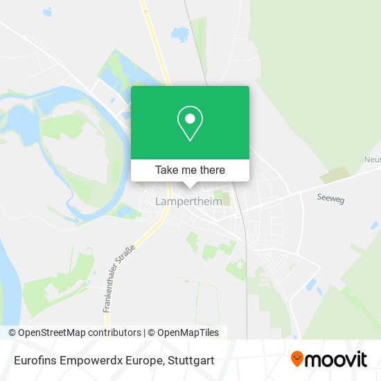 Eurofins Empowerdx Europe map