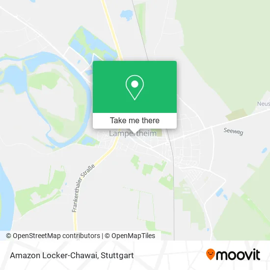 Карта Amazon Locker-Chawai