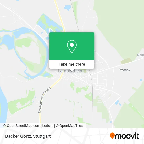 Карта Bäcker Görtz