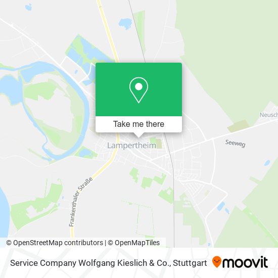Service Company Wolfgang Kieslich & Co. map