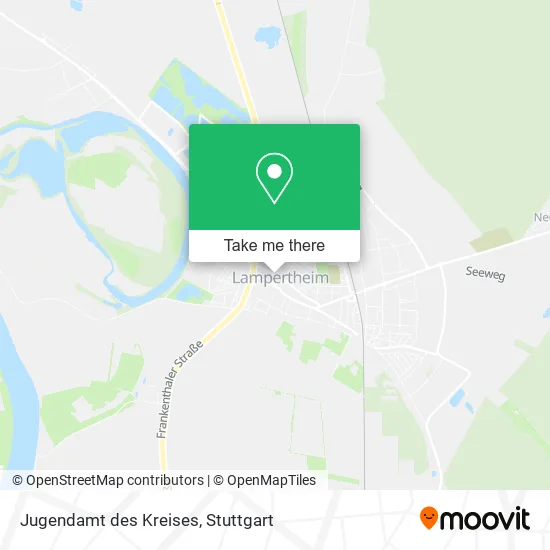 Карта Jugendamt des Kreises