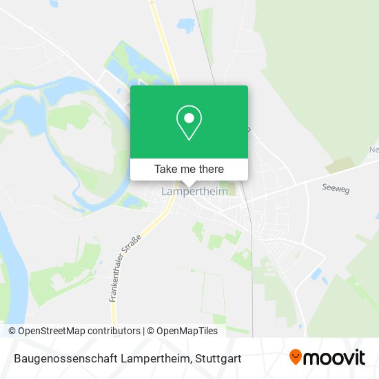 Baugenossenschaft Lampertheim map