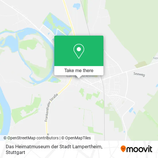 Карта Das Heimatmuseum der Stadt Lampertheim