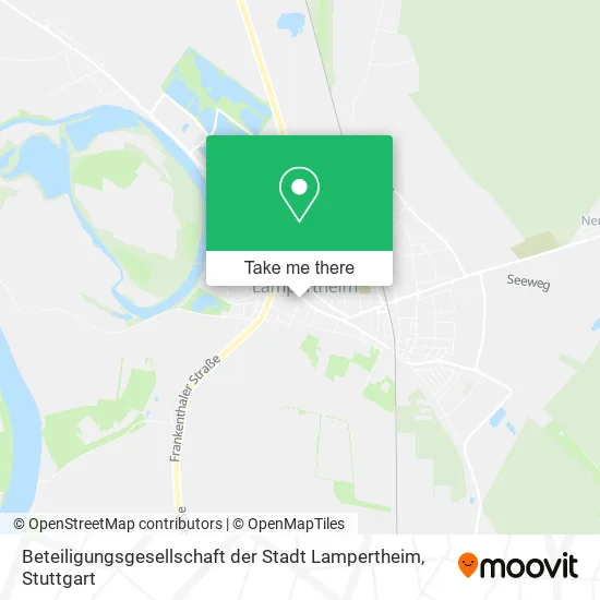 Карта Beteiligungsgesellschaft der Stadt Lampertheim