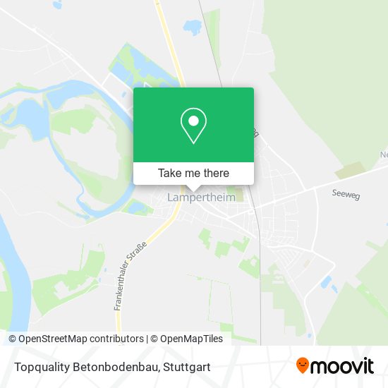 Topquality Betonbodenbau map