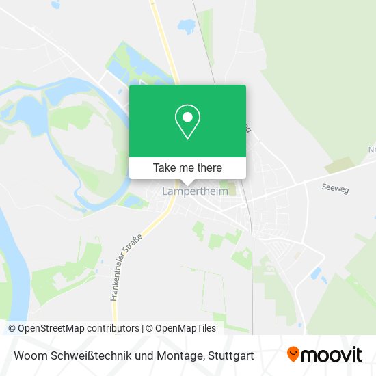 Карта Woom Schweißtechnik und Montage
