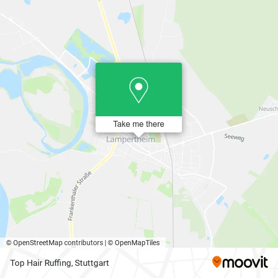 Карта Top Hair Ruffing