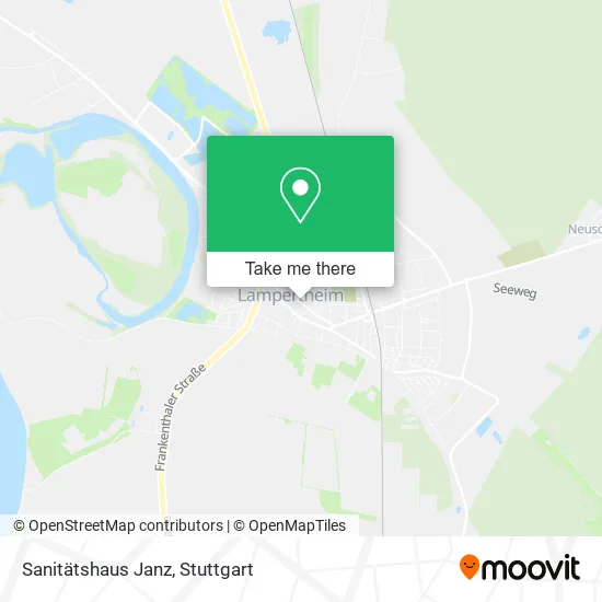 Карта Sanitätshaus Janz
