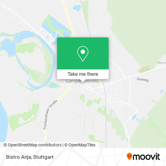 Карта Bistro Anja