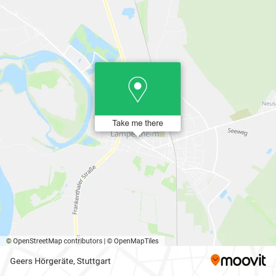 Карта Geers Hörgeräte