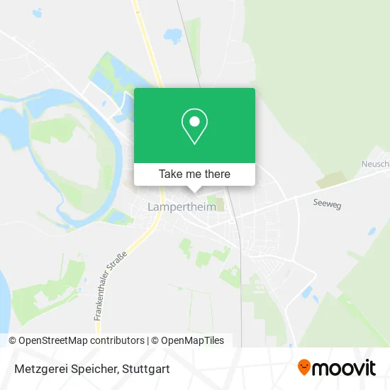 Карта Metzgerei Speicher
