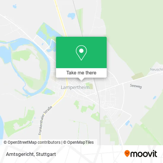 Amtsgericht map