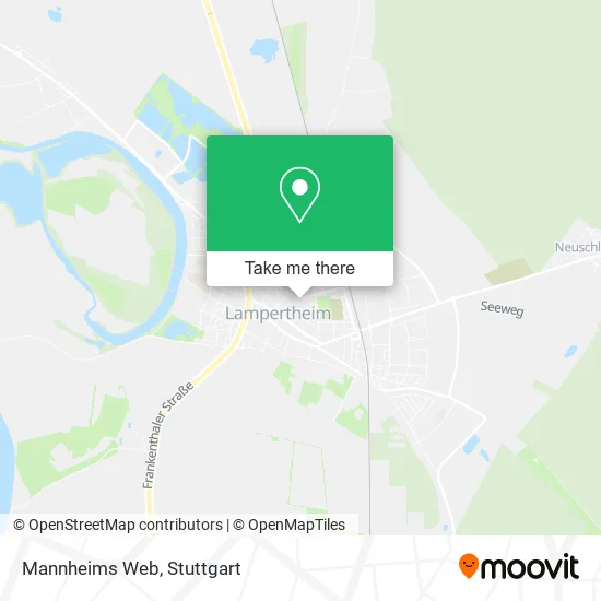 Mannheims Web map