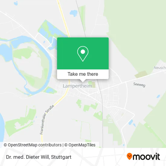 Карта Dr. med. Dieter Will
