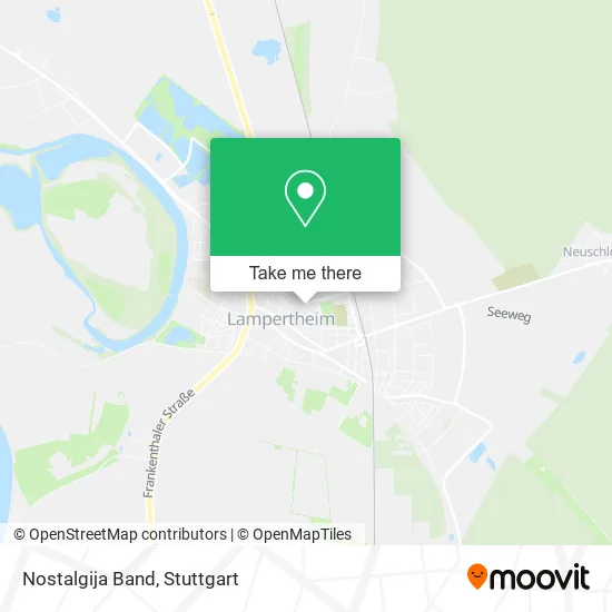 Карта Nostalgija Band