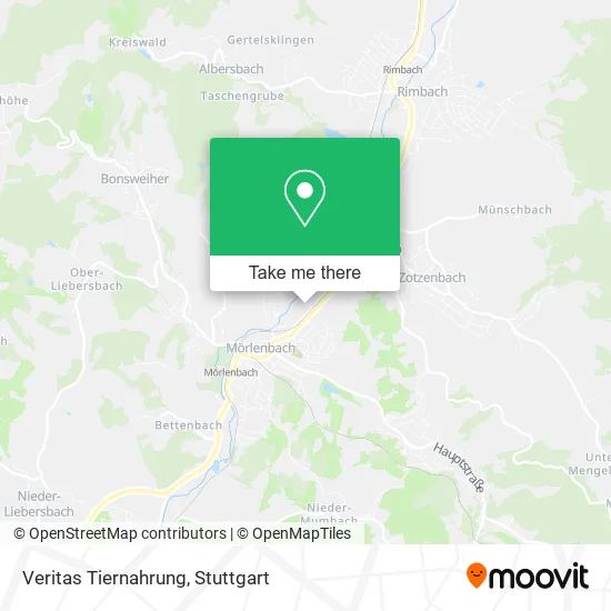 Карта Veritas Tiernahrung