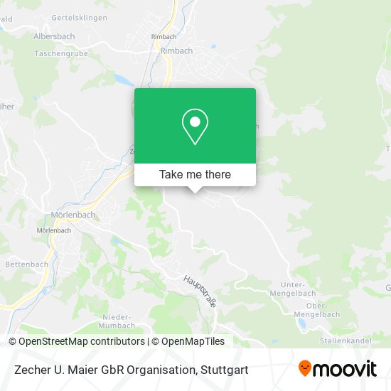 Карта Zecher U. Maier GbR Organisation