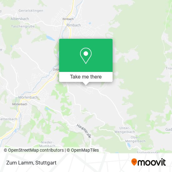 Карта Zum Lamm