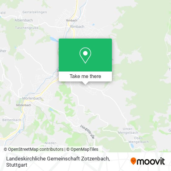 Landeskirchliche Gemeinschaft Zotzenbach map