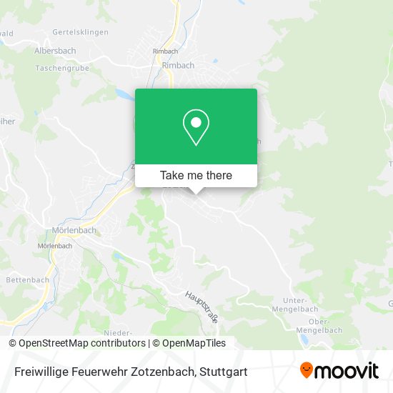 Карта Freiwillige Feuerwehr Zotzenbach
