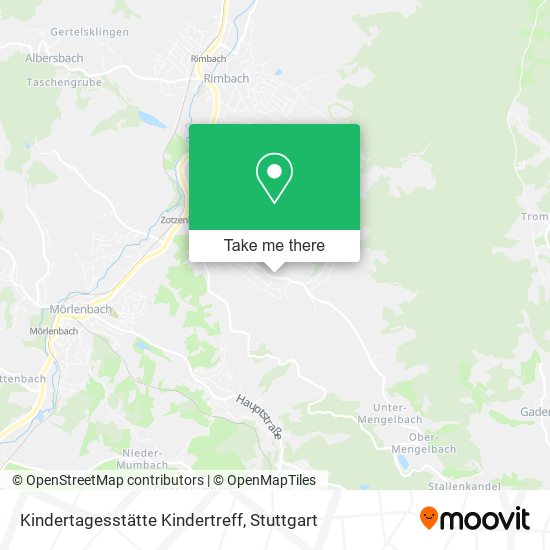 Карта Kindertagesstätte Kindertreff