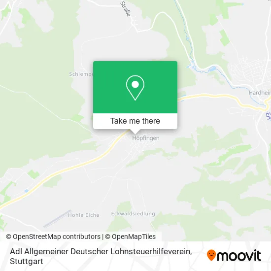 Карта Adl Allgemeiner Deutscher Lohnsteuerhilfeverein