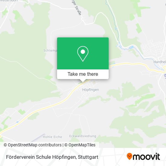 Förderverein Schule Höpfingen map