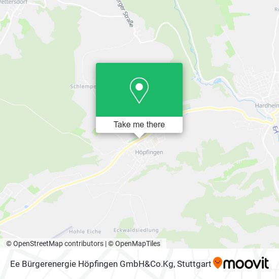 Ee Bürgerenergie Höpfingen GmbH&Co.Kg map