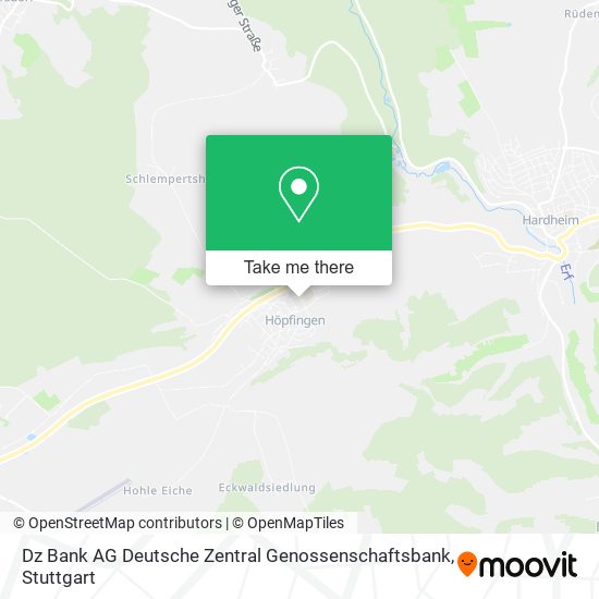 Dz Bank AG Deutsche Zentral Genossenschaftsbank map
