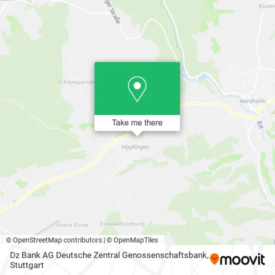 Карта Dz Bank AG Deutsche Zentral Genossenschaftsbank