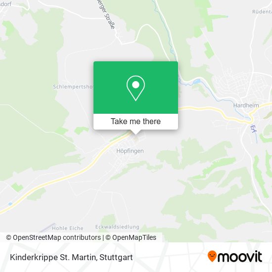 Kinderkrippe St. Martin map