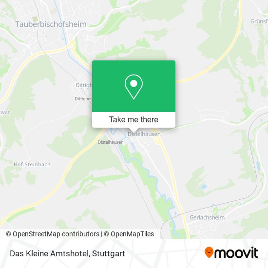 Das Kleine Amtshotel map