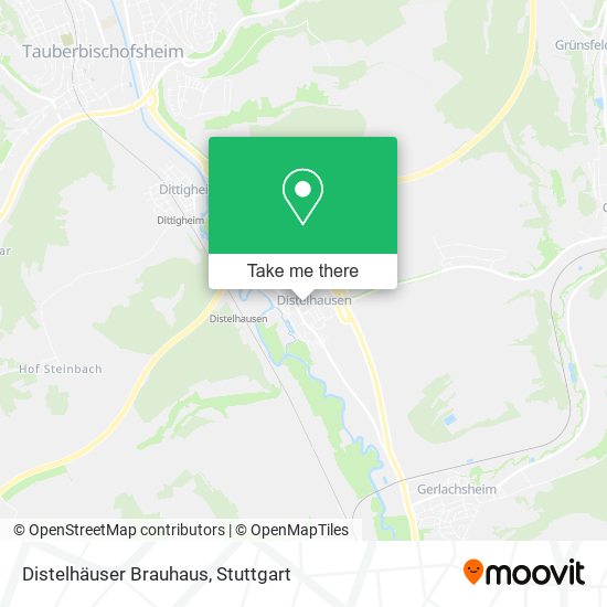 Distelhäuser Brauhaus map