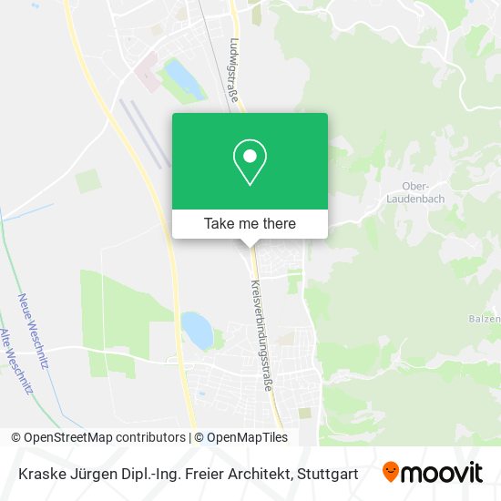 Kraske Jürgen Dipl.-Ing. Freier Architekt map