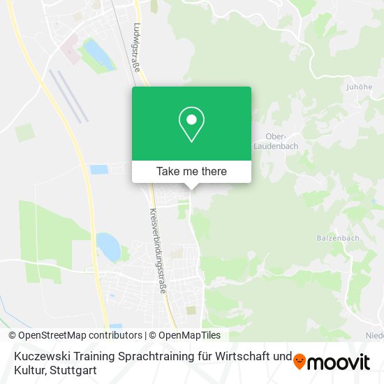 Kuczewski Training Sprachtraining für Wirtschaft und Kultur map