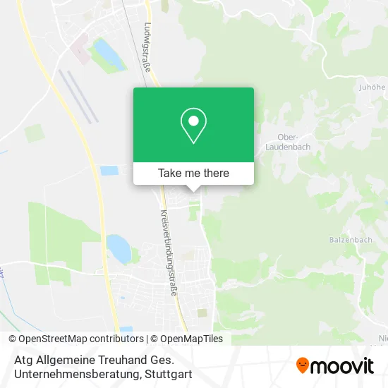 Карта Atg Allgemeine Treuhand Ges. Unternehmensberatung
