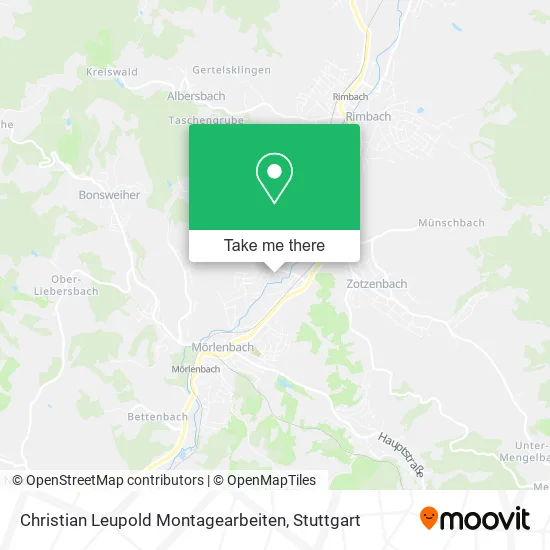 Карта Christian Leupold Montagearbeiten